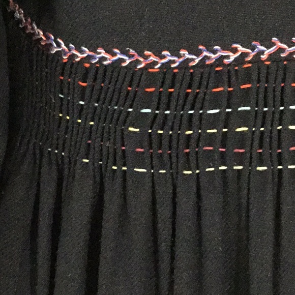 Ulla Johnson 100% Silk Hand Embroidered Dress, sz 2 - Picture 10 of 15